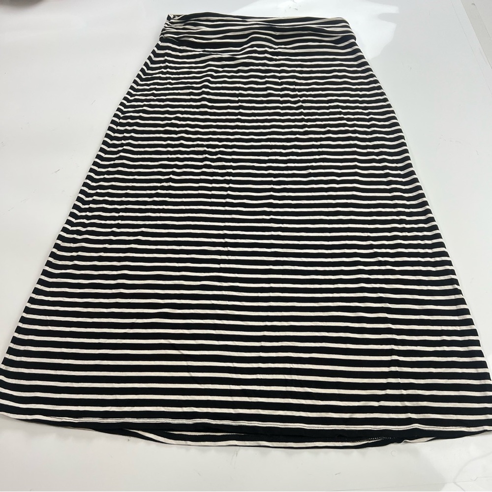 J.Crew striped maxi skirt